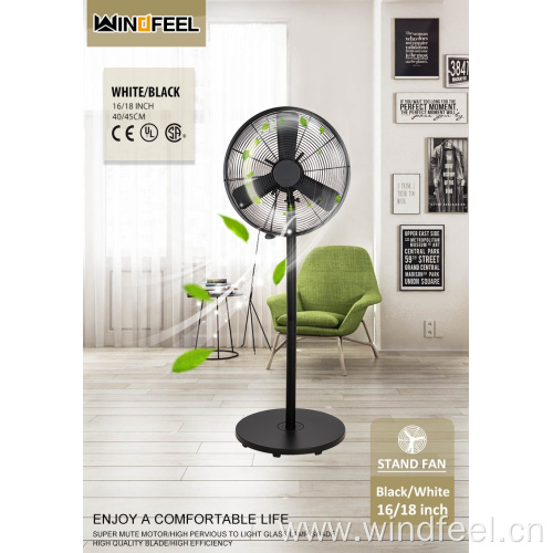 16 Inch Electric Stand Floor Round Base Fan